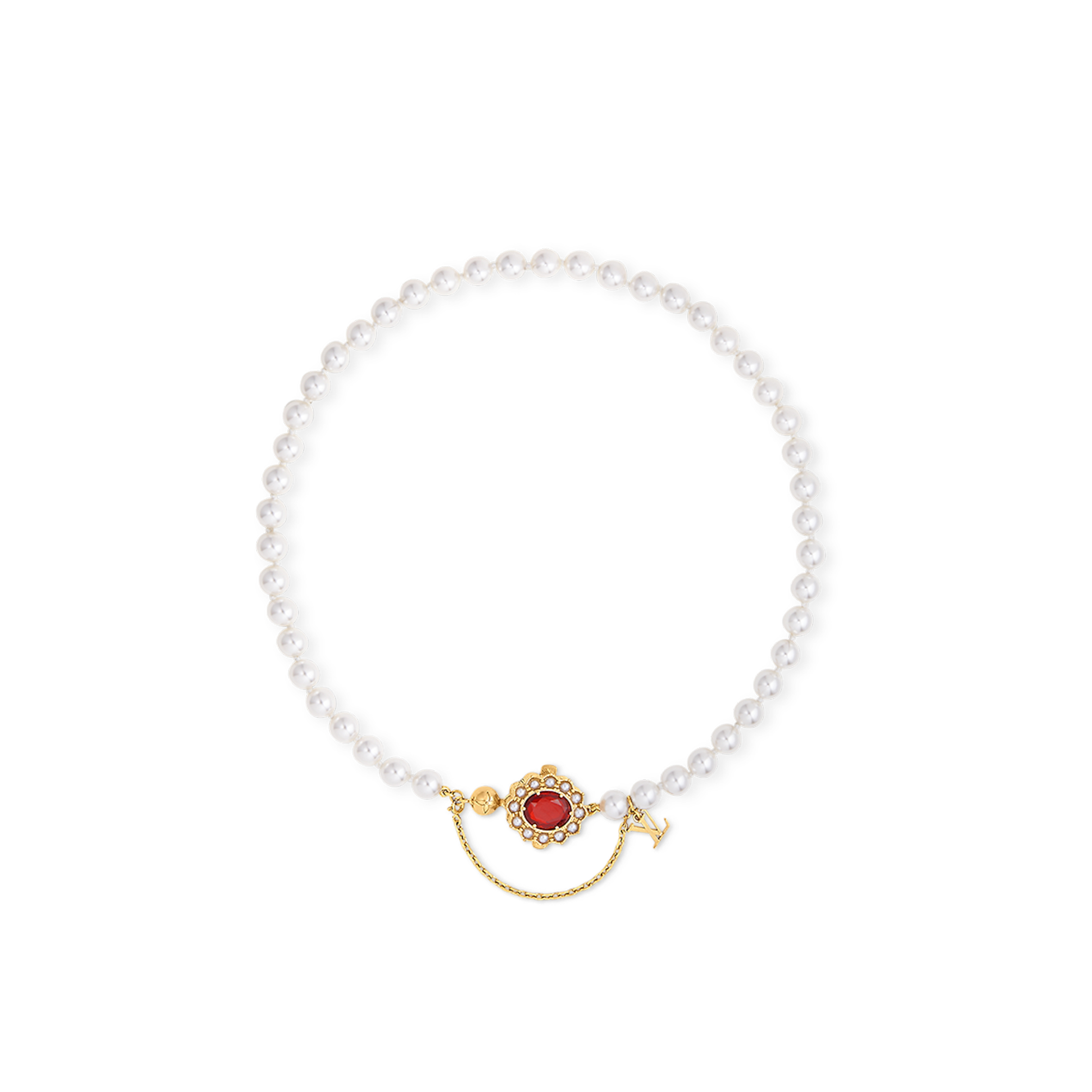 l**is V*t*n lv dynasty necklace m01747